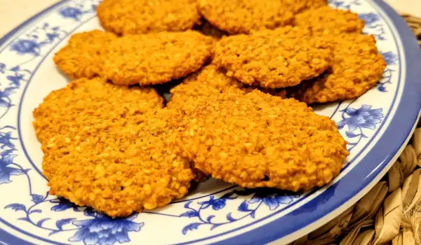 Galletas de avena y calabaza