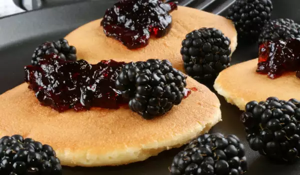 Tortitas con moras