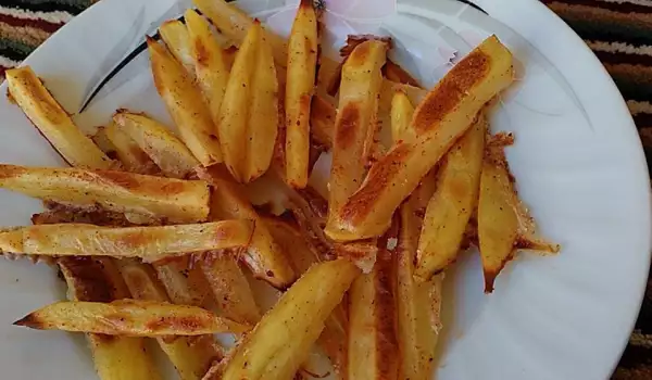 Patatas fritas sin grasa
