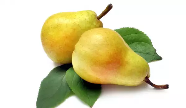 Peras amarillas