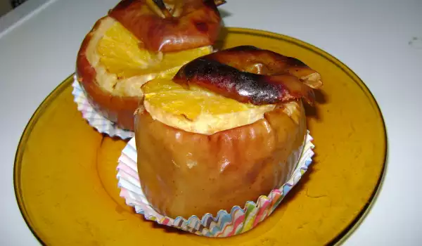 Manzanas asadas al horno