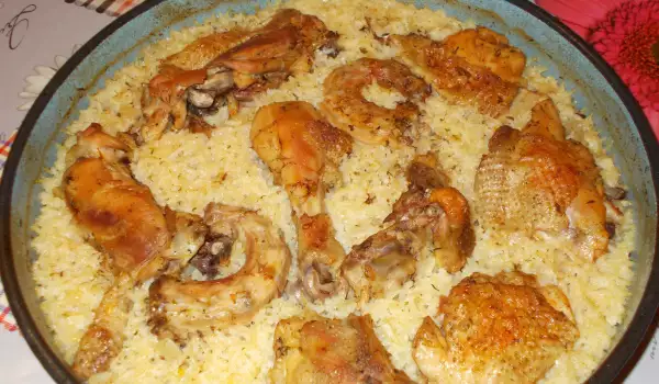 Pollo con arroz - receta clásica