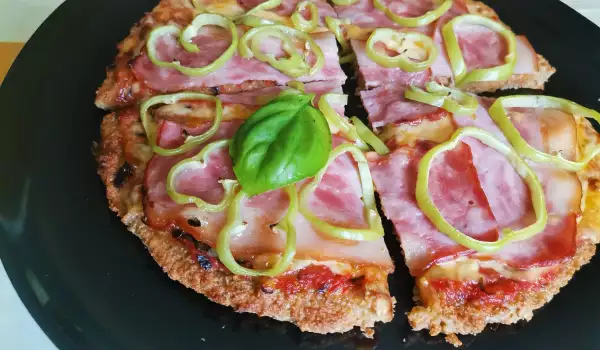 Pizza dietética sin harina
