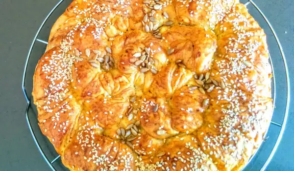 Pan aromático con romero y albahaca