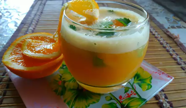 Ponche de naranja sin alcohol