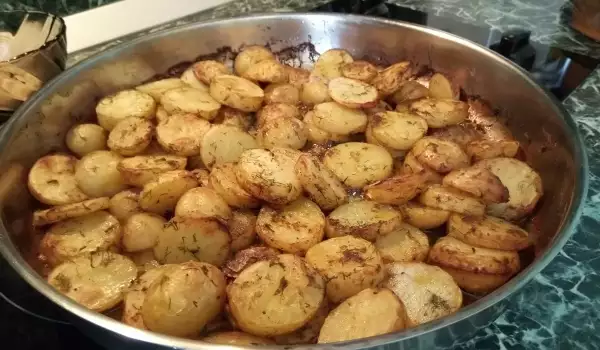 Patatas asadas con muchas especias