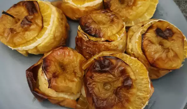 Manzanas asadas al horno