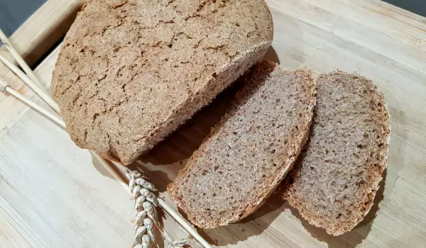 Pan de centeno con levadura fresca