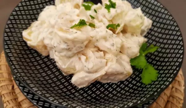 Ensalada de patatas con mayonesa