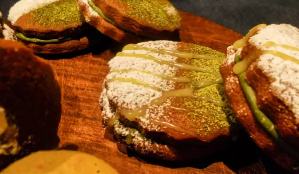 Galletas de Chocolate Blanco con Matcha