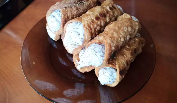 Cannoli sicilianos originales