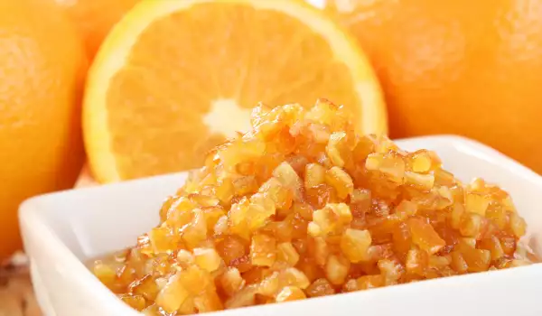 Dulce de naranjas con limón