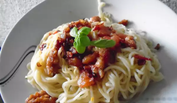Espaguetis a la Boloñesa en Instant Pot