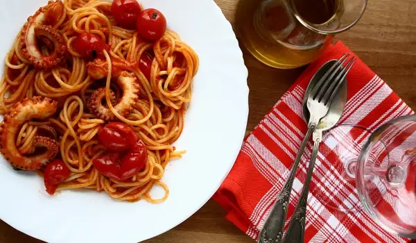 Plato de espaguetis