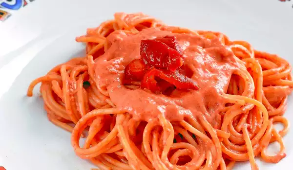 Salsa vegana para espaguetis