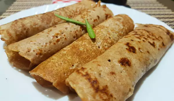 Crepes veganos de espelta