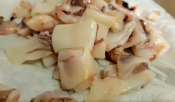 Calamares marinados a la plancha