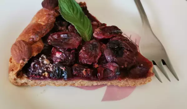 Galette integral de cerezas