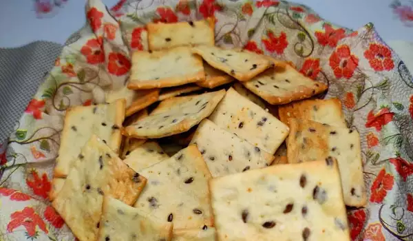 Crackers crujientes para niños y mayores