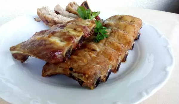 Costillas de cerdo al horno