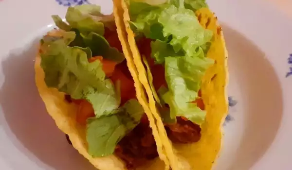 Tacos veganos con frijoles negros