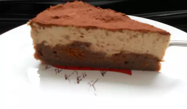 Tarta de chocolate y café sin gluten