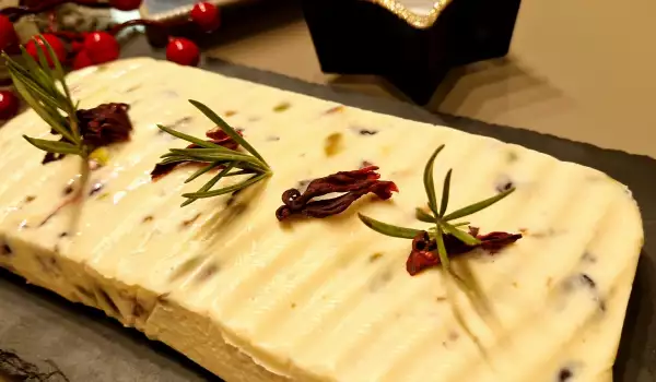 Turrón de Brie para la cena de Nochevieja