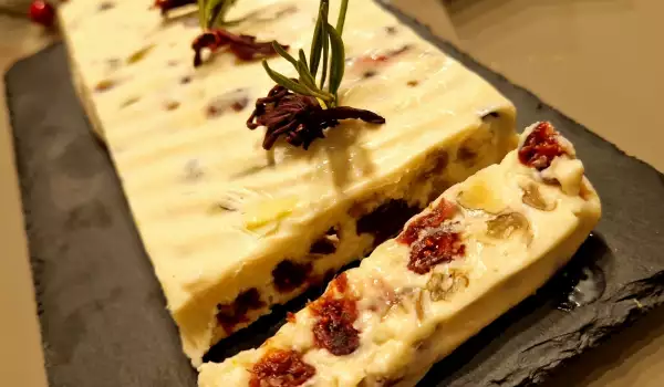 Turrón de Brie para la cena de Nochevieja