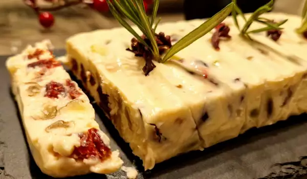 Turrón de Brie para la cena de Nochevieja