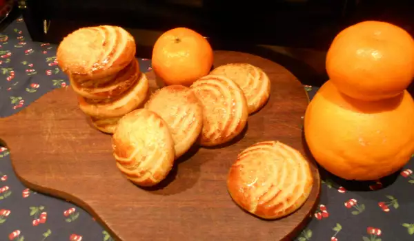 Galletas de naranja según una receta turca