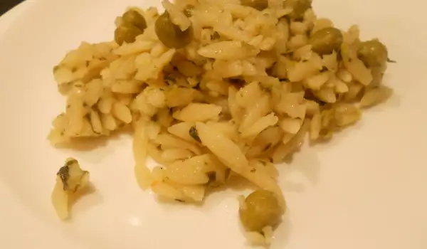 Kritharaki al limón (receta vegana)
