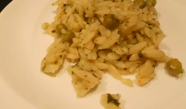 Kritharaki al limón (receta vegana)