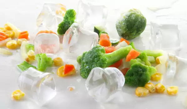 Brócoli y más verduras congeladas