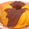 Bizcocho de naranja con chocolate