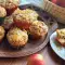 Muffins de manzana con cobertura crujiente