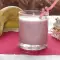 Batido de plátano con frutos rojos y leche condensada