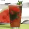 Mojito de sandía sin alcohol