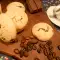 Galletas de café con gotas de chocolate