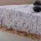 Tarta de queso y arándanos vegana