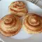 Caracoles de brioche con crema de almendras