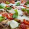 Pizza con burrata