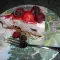 Tarta de queso italiana con mascarpone y fruta