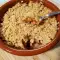 Crumble con manzana y pera