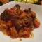 Higaditos encebollados con tomate
