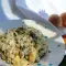 Ensaladilla de huevos, atún y maíz dulce