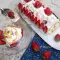 Brazo gitano de masa choux con nata