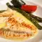 Filete de rodaballo con salsa de trufa blanca