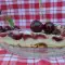 Postre francés de cerezas
