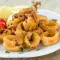 Deliciosos calamares empanados