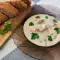 Fricasé de pavo con yogur